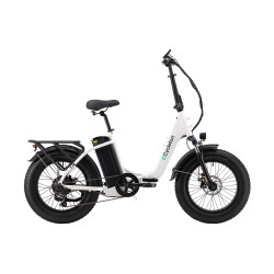 Lamett L10 Fatbike foldecykel 48V 500W 20Ah Hvid